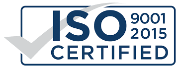ISO 9001/2015 Certification