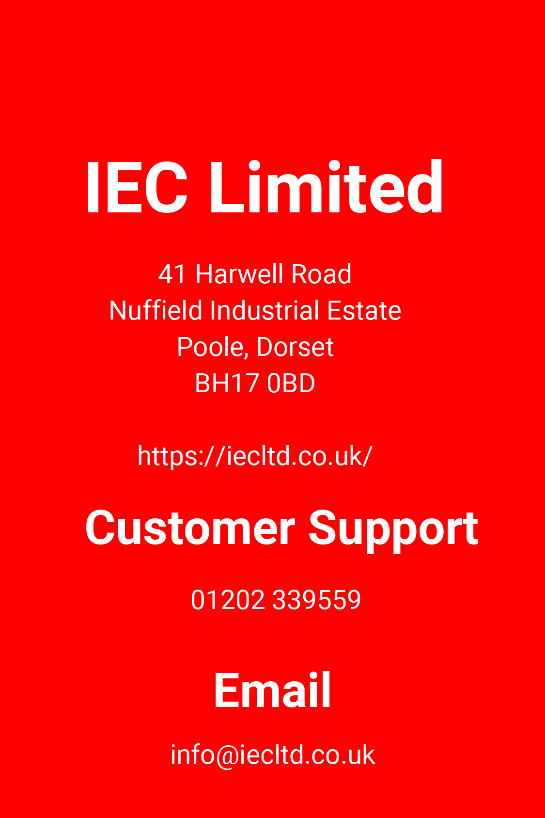 IEC limited